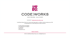Desktop Screenshot of codeworks-software.com